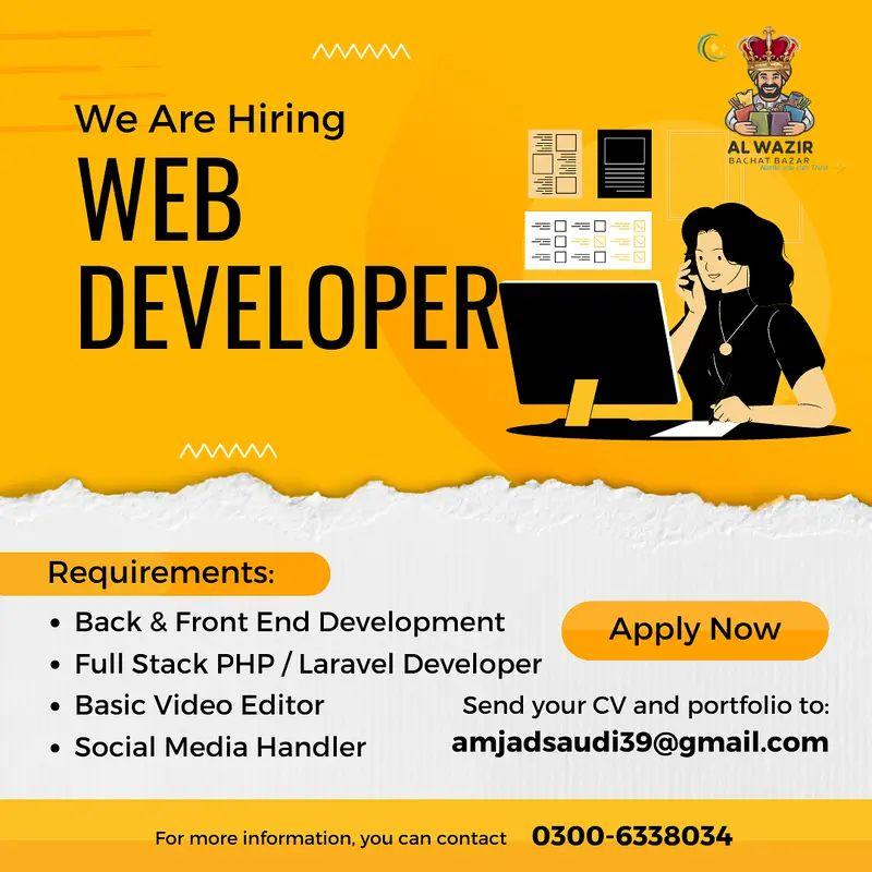 Need Laravel developer