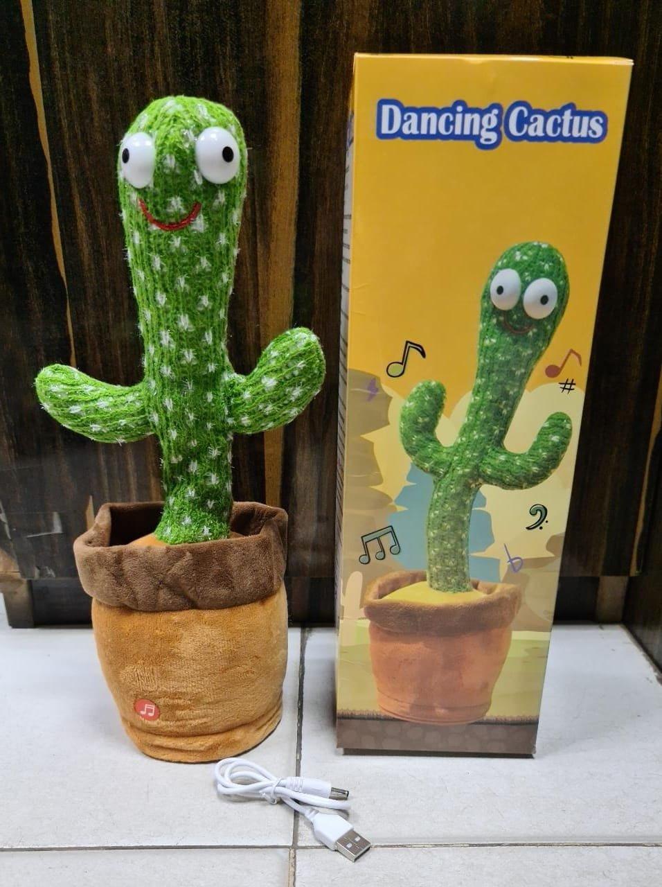 Dancing Cactus Toy – Funny, Singing & Dancing Plush Toy for Kids & Gifts 🌵🎶