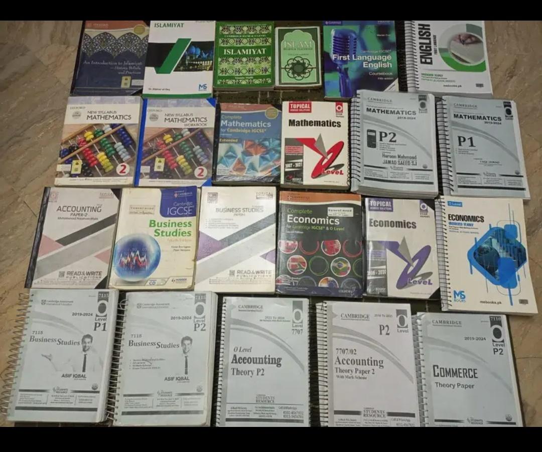 Level Books &Past papers
