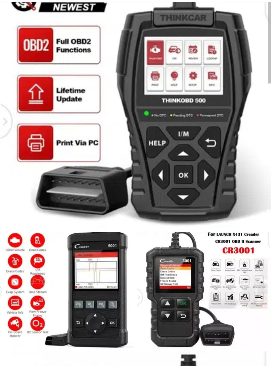 Professional Launch OBD2 Car