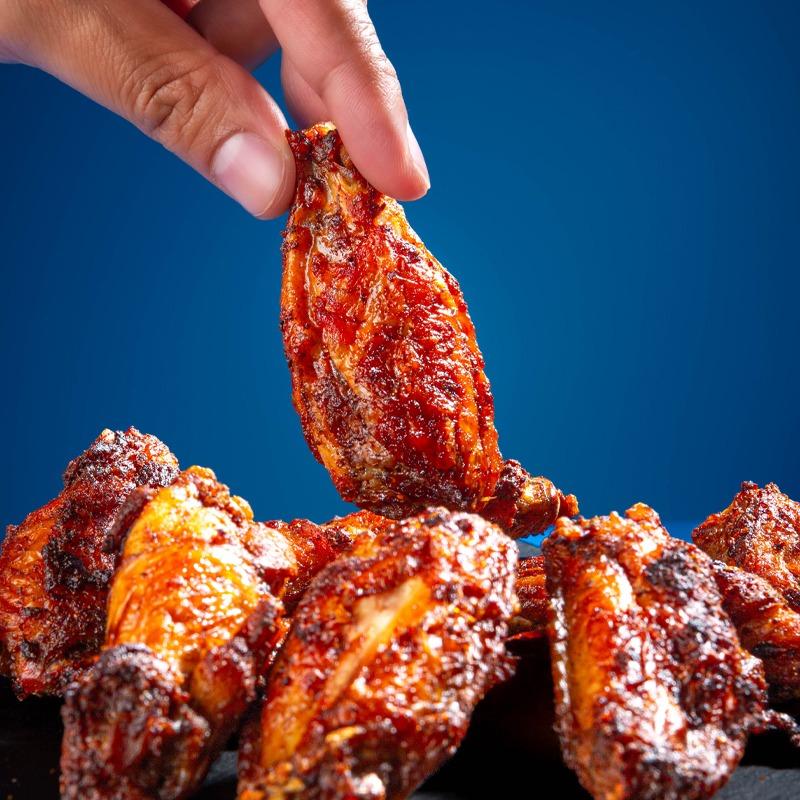 oven baked hot wings